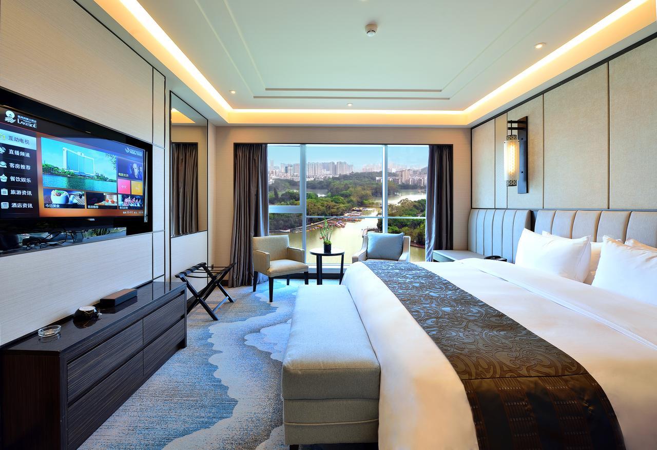 Fuzhou Lakeside Hotel Bagian luar foto