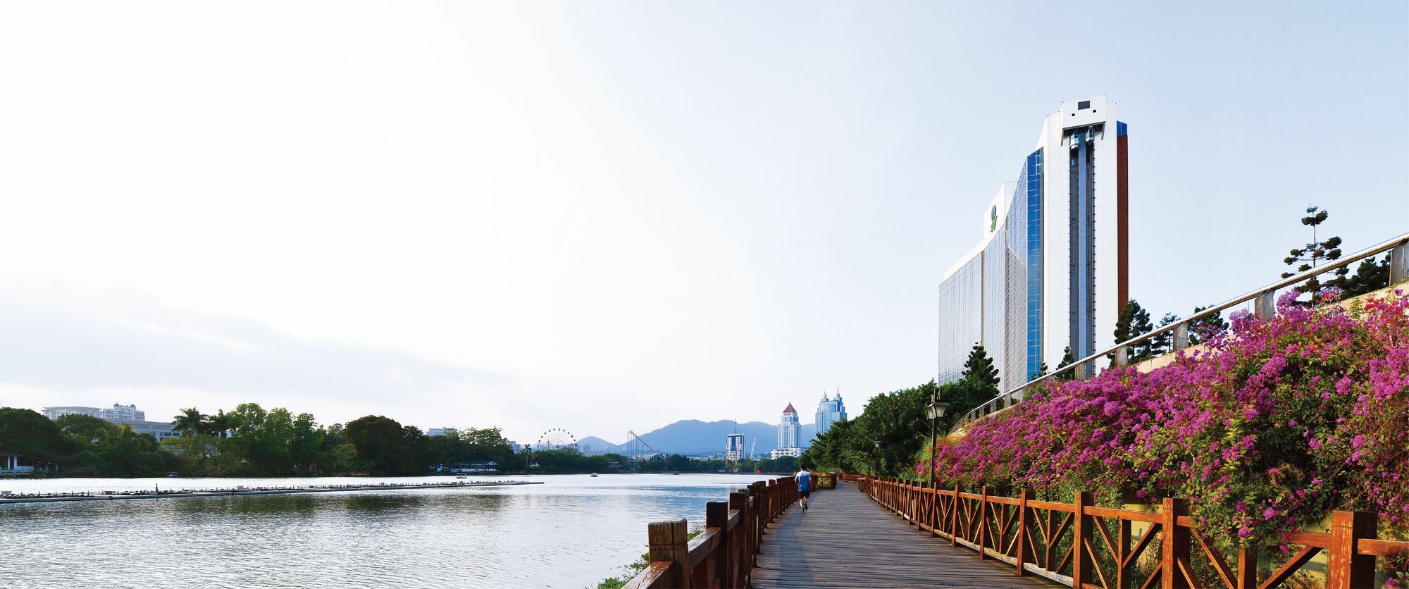Fuzhou Lakeside Hotel Bagian luar foto