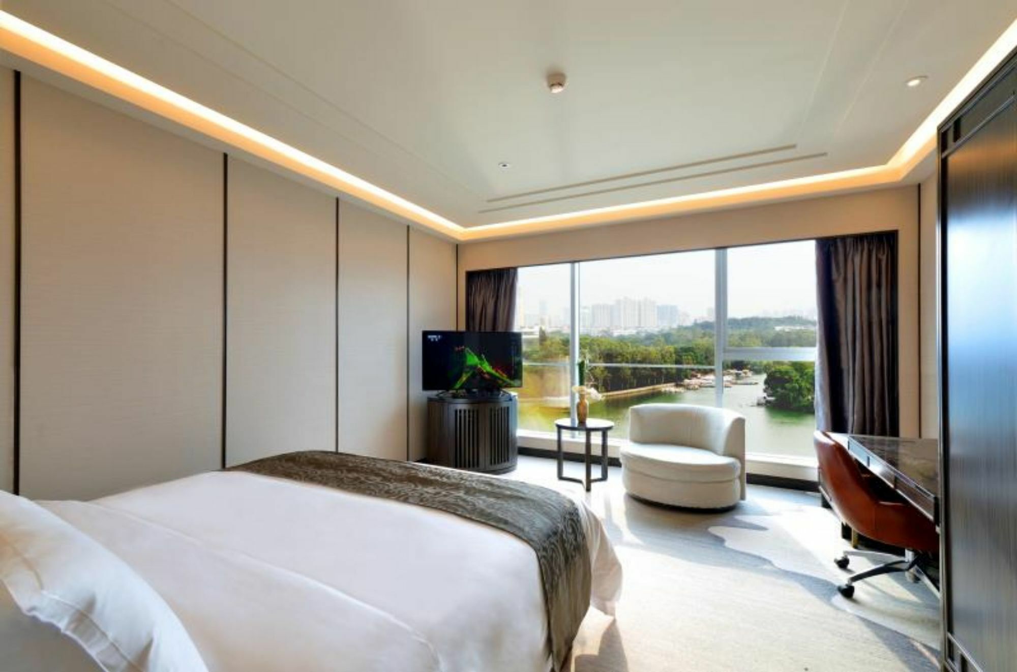 Fuzhou Lakeside Hotel Bagian luar foto