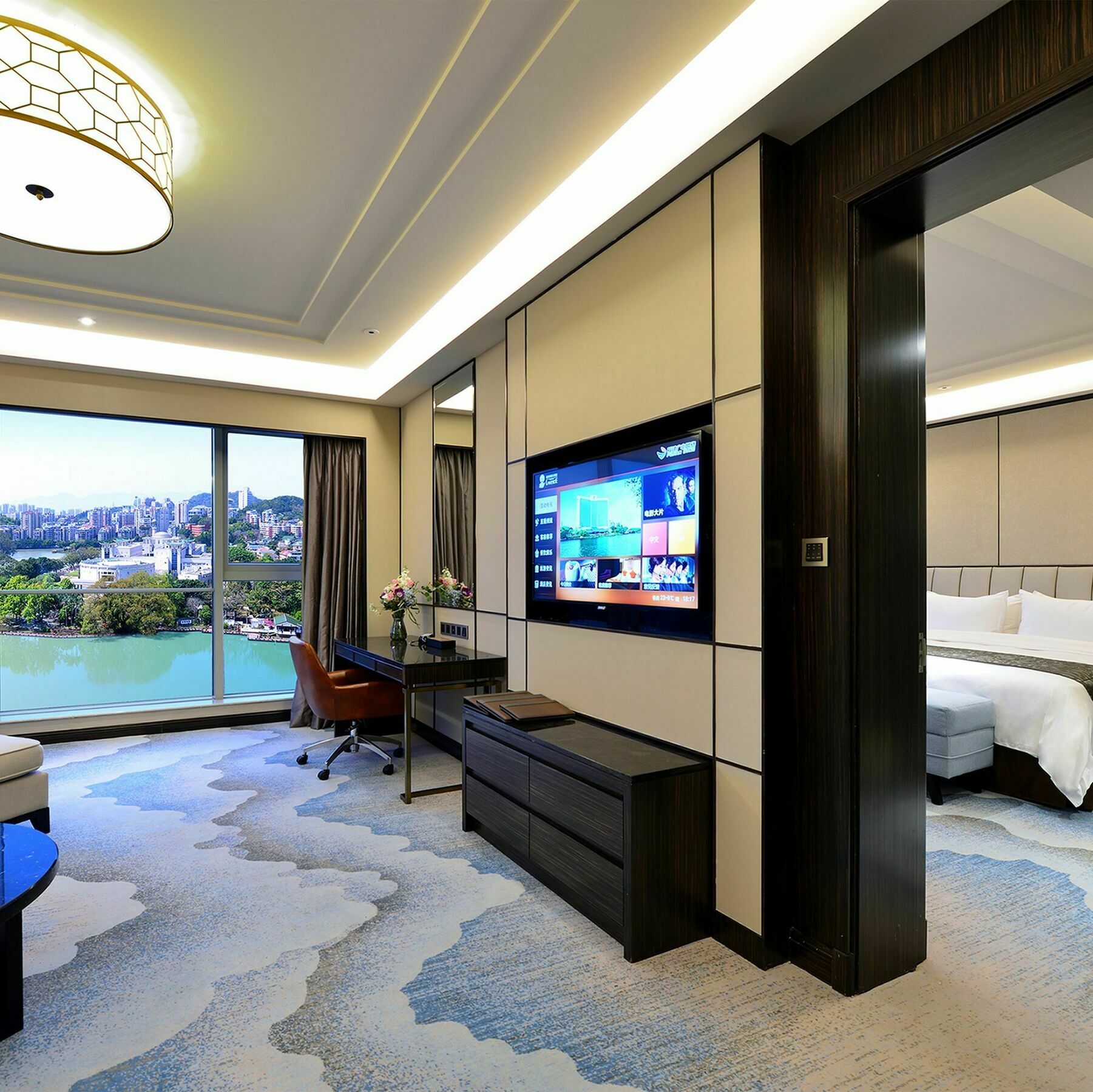 Fuzhou Lakeside Hotel Bagian luar foto
